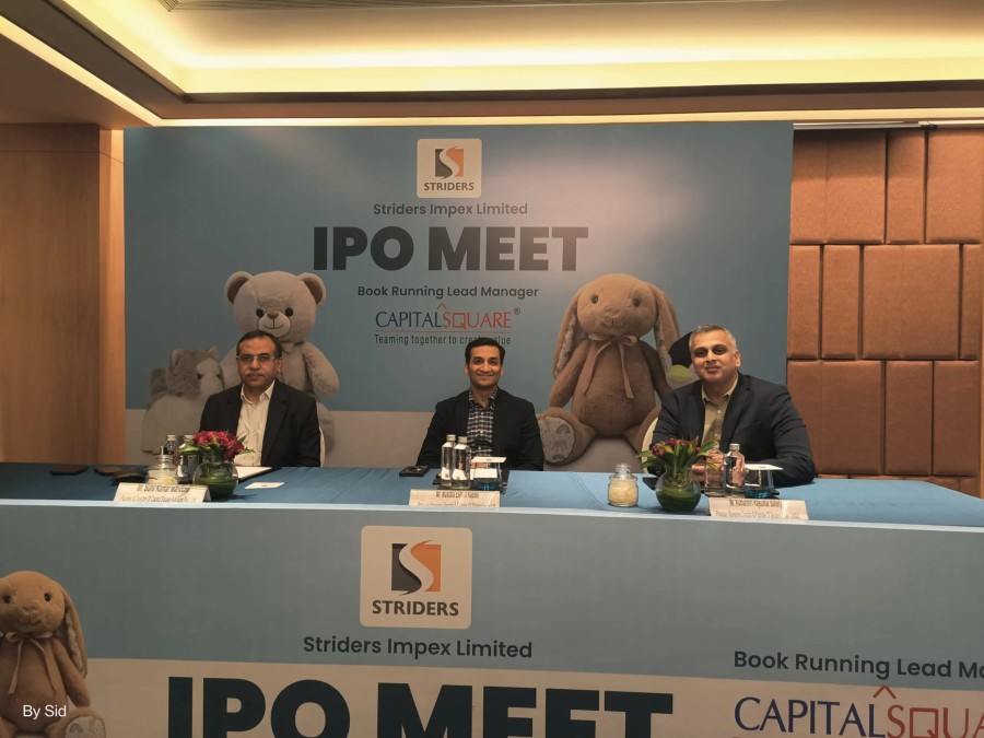 Striders Impex IPO