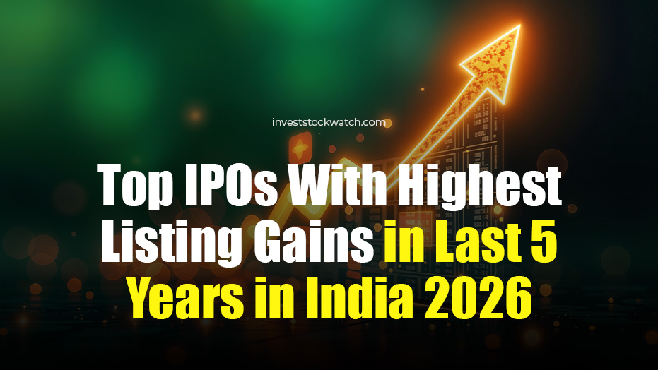 highest IPO listing gains in India