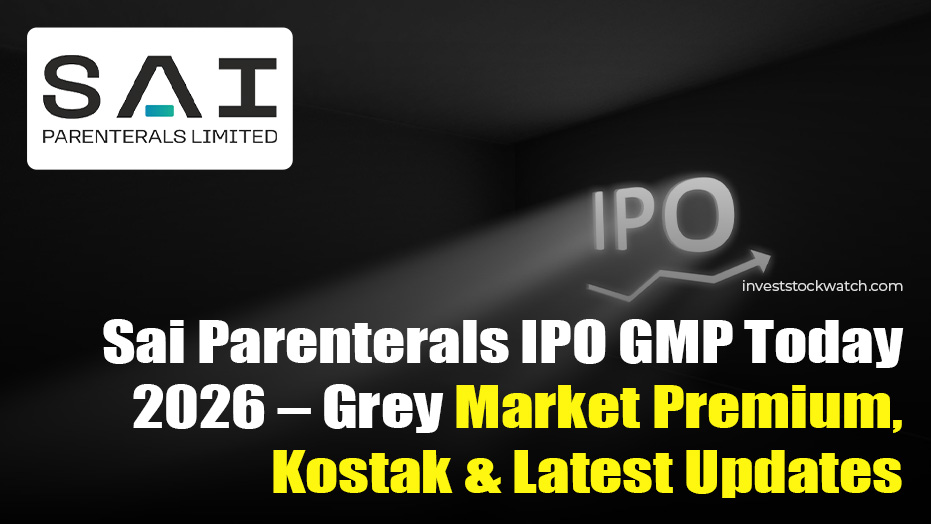 Sai Parenterals IPO GMP