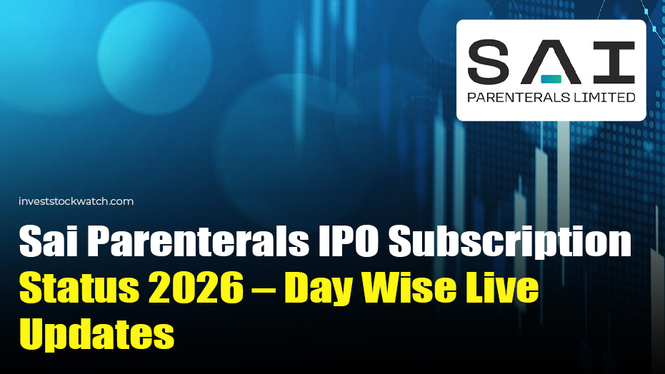 Sai Parenterals IPO Subscription Status