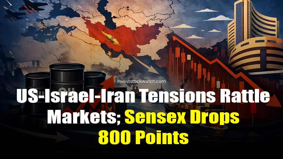 Sensex down 800 points